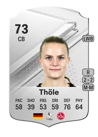 Amelie Thöle Rare 73 Overall Rating