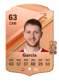 Nathan Garcia Rare 63 Overall Rating