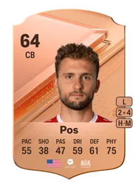 Lucas Pos Rare 64 Overall Rating