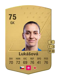 Olivie Lukášová Common 75 Overall Rating