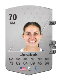 Samantha Jerabek Common 70 Overall Rating