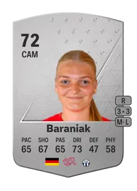 Romy Baraniak Common 72 Overall Rating