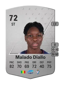 Hapsatou Malado Diallo Common 72 Overall Rating