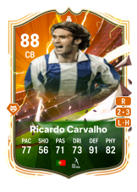 Ricardo Carvalho UT Heroes 88 Overall Rating