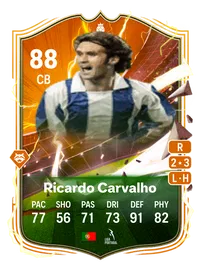 Ricardo Carvalho UT Heroes 88 Overall Rating