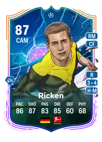 Lars Ricken UEFA Heroes (Mens) 87 Overall Rating