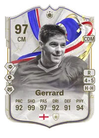 Steven Gerrard Greats of the Game Icon 97 Overall Rating