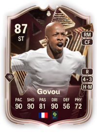 Sidney Govou Triple Threat Heroes 87 Overall Rating