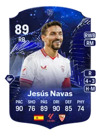 Jesús Navas TOTY Honourable Mentions 89 Overall Rating