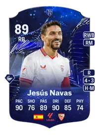 Jesús Navas TOTY Honourable Mentions 89 Overall Rating