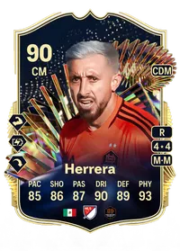 Héctor Herrera Team of the Season 90 Overall Rating