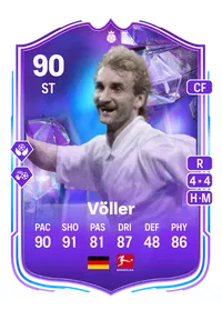 Rudi Völler Fantasy FC Hero 90 Overall Rating