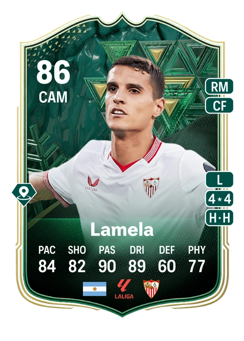 EA FC 24 Erik Lamela 86