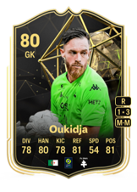 Alexandre Oukidja Team of the Week 80 Overall Rating