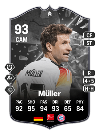 Thomas Müller SHOWDOWN 93 Overall Rating