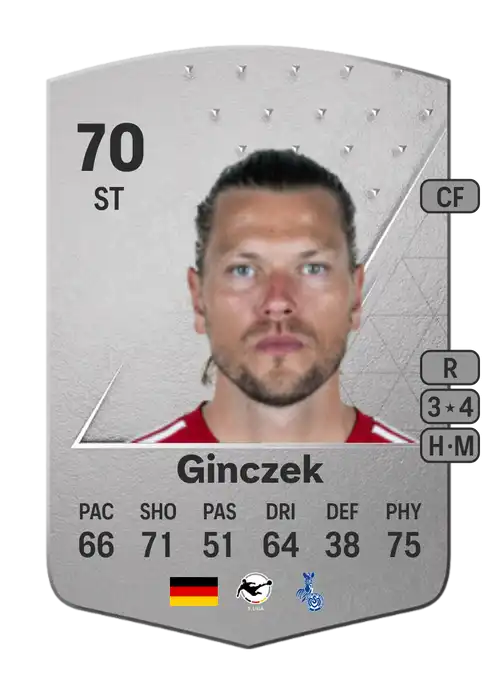 EA FC 24 Daniel Ginczek 70