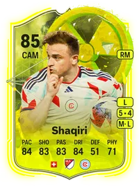 Xherdan Shaqiri Radioactive 85 Overall Rating