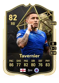 James Tavernier Team of the Week 82 Overall Rating