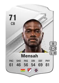 Jonathan Mensah Rare 71 Overall Rating