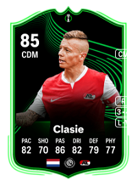 Jordy Clasie UECL Road to the Knockouts 85 Overall Rating