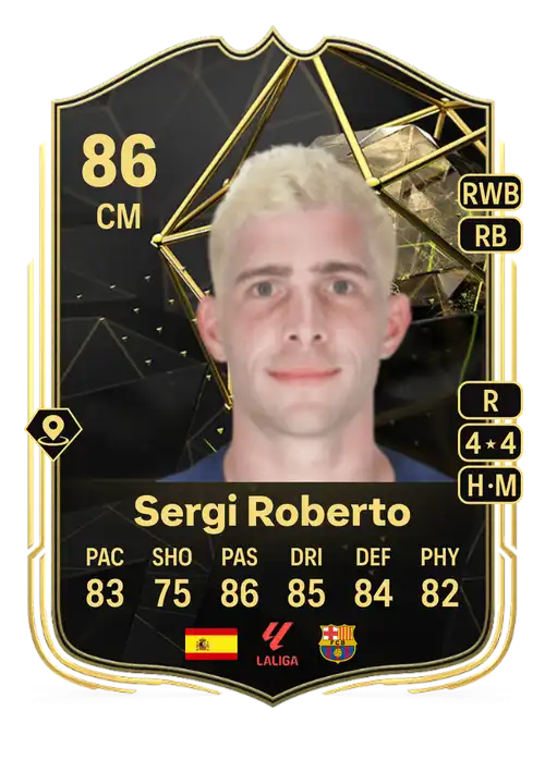 EA FC 24 Sergi Roberto 86