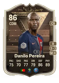 Danilo Pereira Centurions 86 Overall Rating