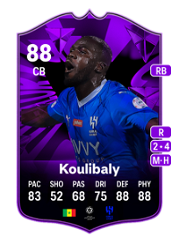 Kalidou Koulibaly FC Pro Live 88 Overall Rating