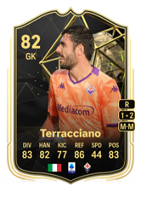 Pietro Terracciano Team of the Week 82 Overall Rating