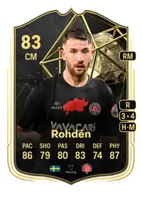 Marcus Rohdén Team of the Week 83 Overall Rating