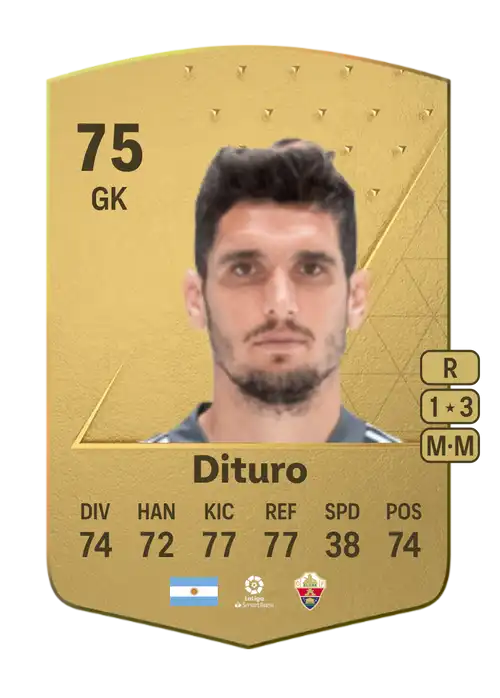 EA FC 24 Matías Dituro 75