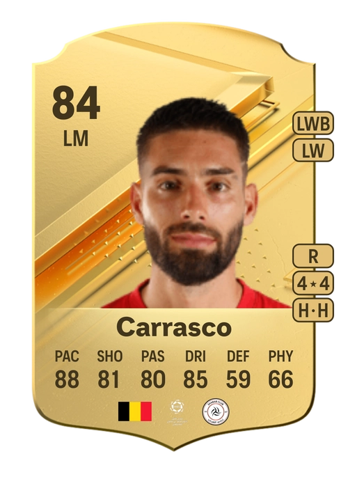 EA FC 24 Yannick Carrasco 84