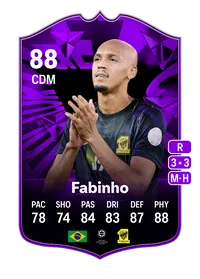 Fabinho FC Pro Live 88 Overall Rating