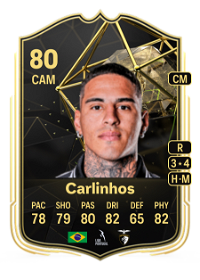 Carlinhos Team of the Week 80 Overall Rating