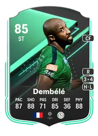 Moussa Dembélé SQUAD FOUNDATIONS 85 Overall Rating