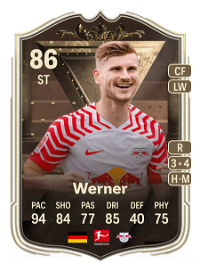 Timo Werner Centurions 86 Overall Rating