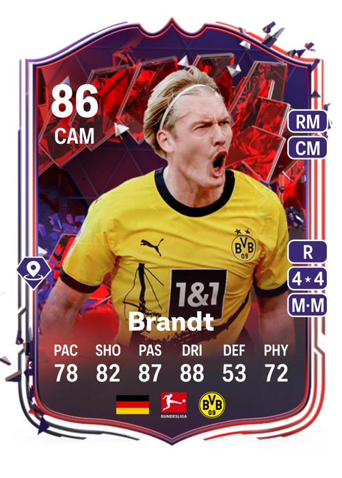 EA FC 24 Julian Brandt 86