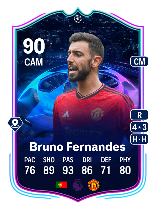 EA FC 24 Bruno Fernandes 90