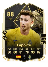 Aymeric Laporte Team of the Week 88 Overall Rating