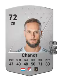 Maxime Chanot Common 72 Overall Rating