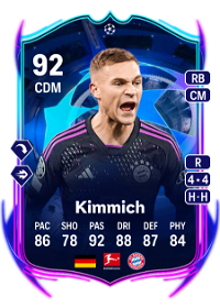 Joshua Kimmich UCL Road to the Final 92 Overall Rating