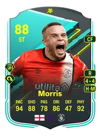 Carlton Morris Moments 88 Overall Rating