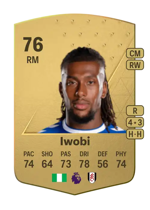 EA FC 24 Alex Iwobi 76