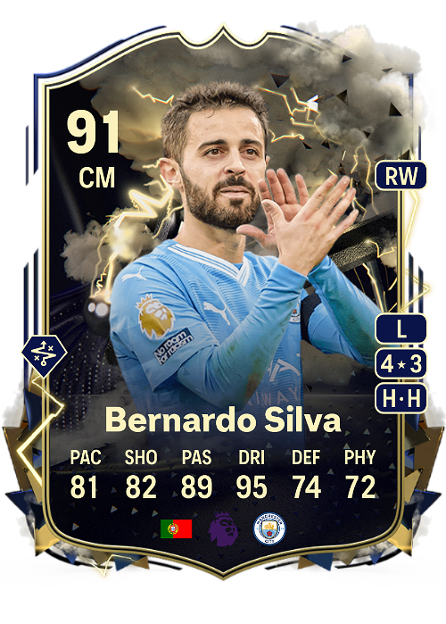 EA FC 24 Bernardo Silva 91