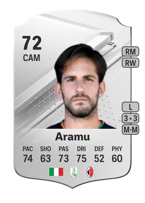 EA FC 24 Mattia Aramu 72