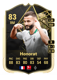 Franck Honorat Team of the Week 83 Overall Rating