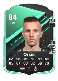 Mislav Oršić SQUAD FOUNDATIONS 84 Overall Rating