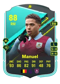 Benson Manuel Moments 88 Overall Rating