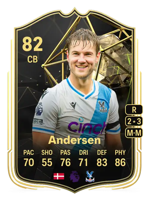 EA FC 24 Joachim Andersen 82