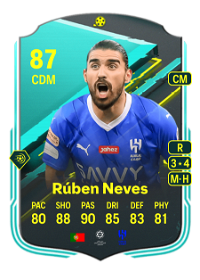 Rúben Neves Moments 87 Overall Rating