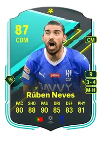 Rúben Neves Moments 87 Overall Rating